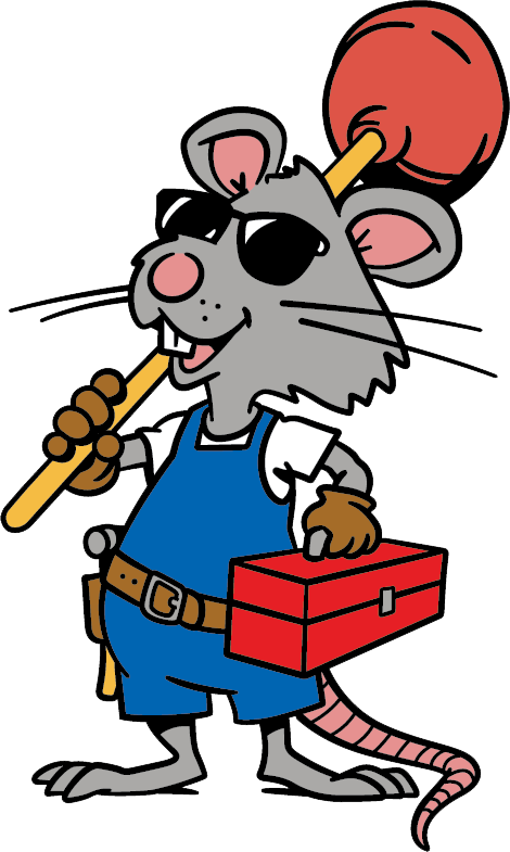Ron the sewer rat just rat logo